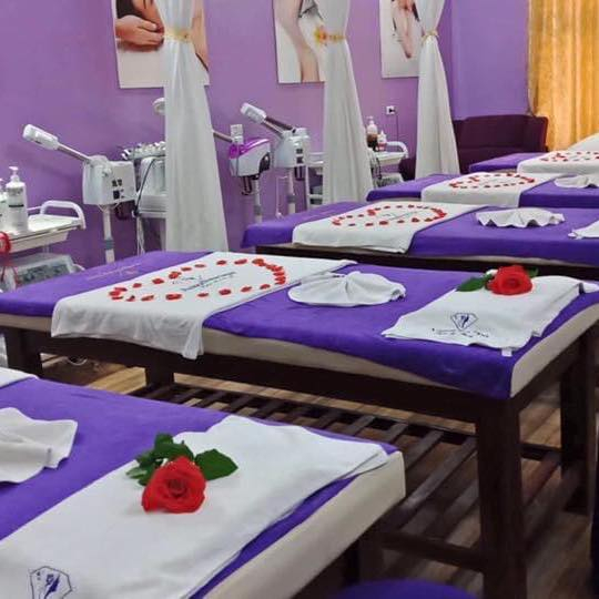 Không gian Angelina Spa được thiết kế gọn gàng và chỉn chu