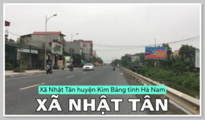 Một góc nhỏ của xã Nhật Tân Kim Bảng Hà Nam